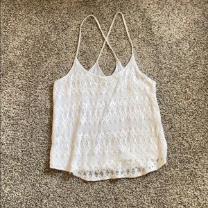 Hollister Crochet Tank Top